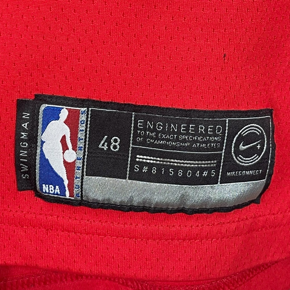 Nike NBA Houston Rockets James Harden 13 Dri-FIT Swingman Jersey Red Large 48 - Picture 4 of 11